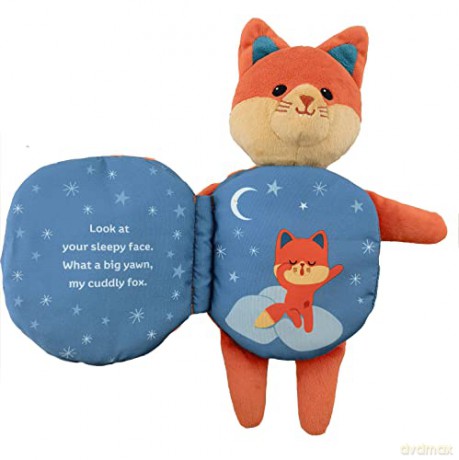 Cuddly Fox A Soft Cloth Book For Babies - Lucie Brunelliere [KSIĄŻKA]