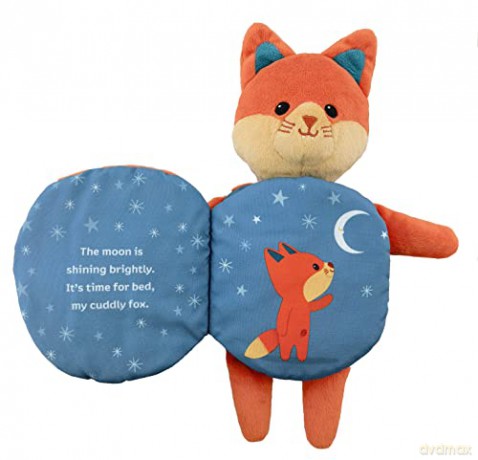 Cuddly Fox A Soft Cloth Book For Babies - Lucie Brunelliere [KSIĄŻKA]