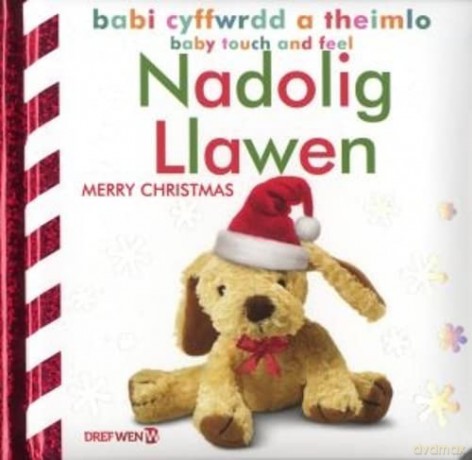 Babi Cyffwrdd A Theimlo Nadolig Llawen B [KSIĄŻKA]