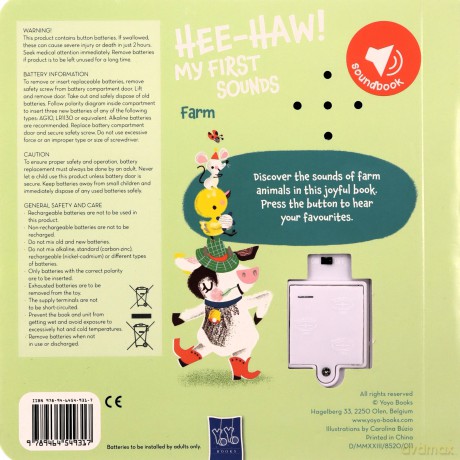 Heehaw Farm - Yoyo Books [KSIĄŻKA]