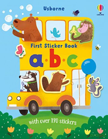 First Sticker Book Abc - Alice Beecham [KSIĄŻKA]