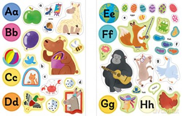 First Sticker Book Abc - Alice Beecham [KSIĄŻKA]