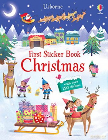 First Sticker Book Christmas - Alice Beecham [KSIĄŻKA]
