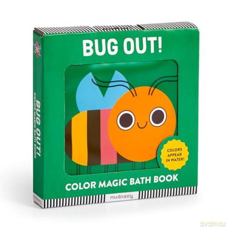 Bug Out Color Magic Bath Book - Mudpuppy [KSIĄŻKA]
