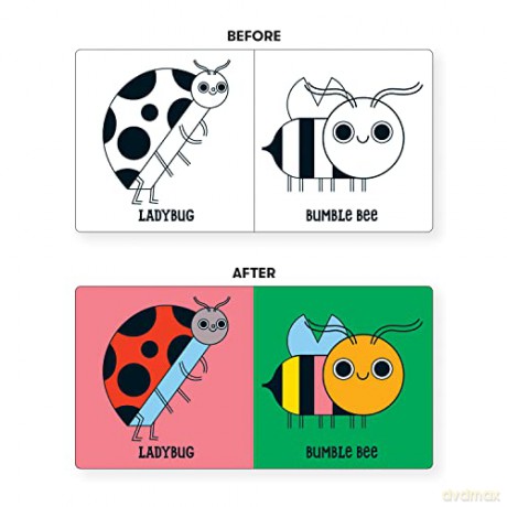 Bug Out Color Magic Bath Book - Mudpuppy [KSIĄŻKA]