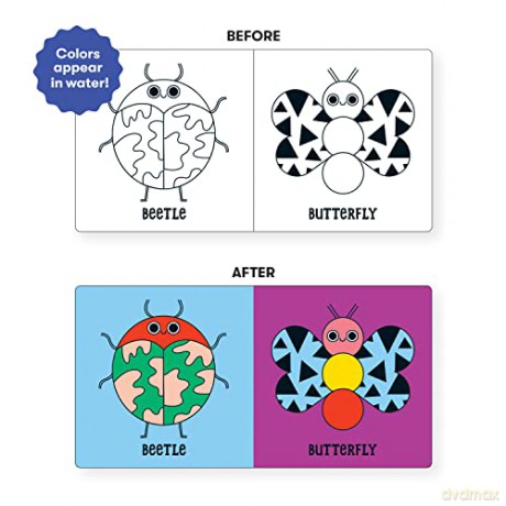 Bug Out Color Magic Bath Book - Mudpuppy [KSIĄŻKA]