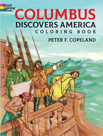 Colombus Discovers America Col Bk - Copeland [KSIĄŻKA]