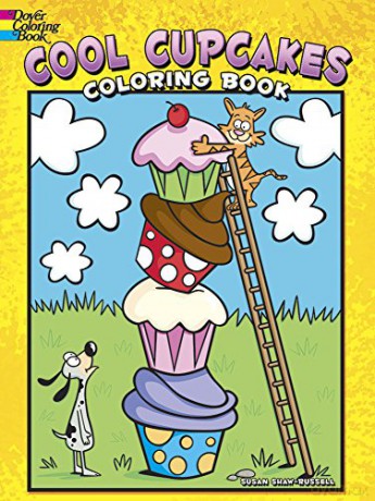 Cool Cupcakes Coloring Book - Susan Shaw-Russell [KSIĄŻKA]