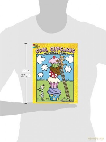 Cool Cupcakes Coloring Book - Susan Shaw-Russell [KSIĄŻKA]
