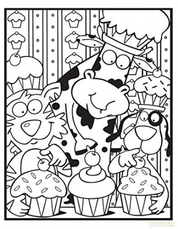 Cool Cupcakes Coloring Book - Susan Shaw-Russell [KSIĄŻKA]