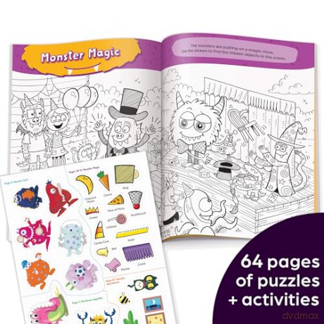 Giant Sticker Monster Fun - Highlights [KSIĄŻKA]