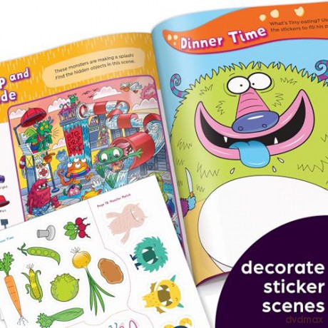 Giant Sticker Monster Fun - Highlights [KSIĄŻKA]