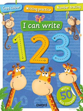 I Can Write 123 - Sophie Giles [KSIĄŻKA]