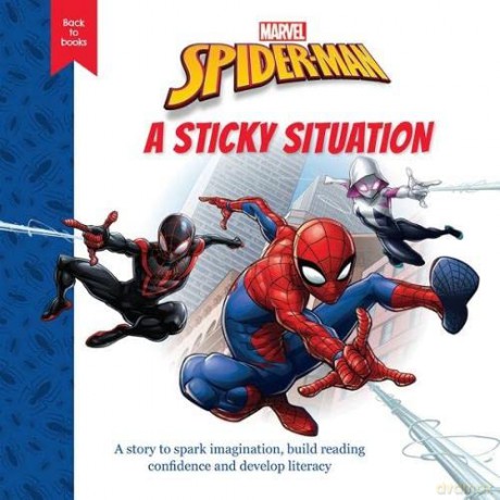 Disney Back/Spiderman A Sticky Situation - Disney [KSIĄŻKA]