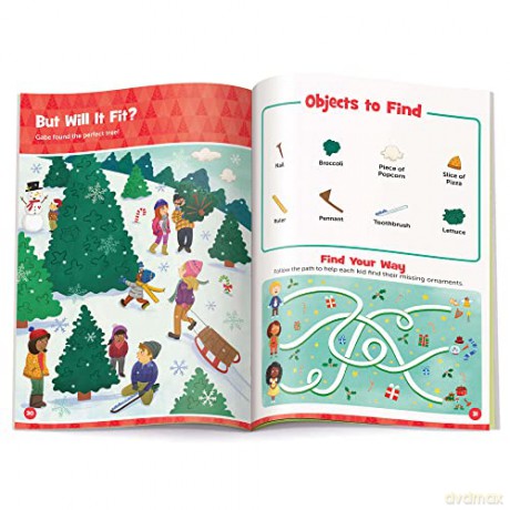 Christmas Hp Puffy Sticker - Highlights [KSIĄŻKA]