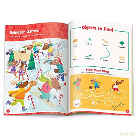 Christmas Hp Puffy Sticker - Highlights [KSIĄŻKA]