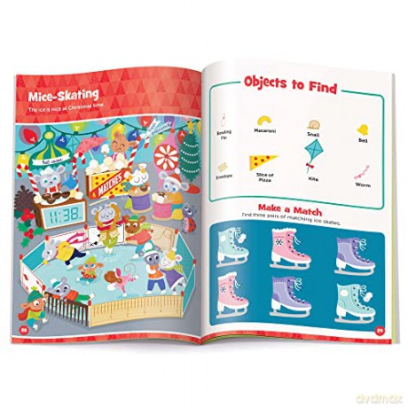 Christmas Hp Puffy Sticker - Highlights [KSIĄŻKA]