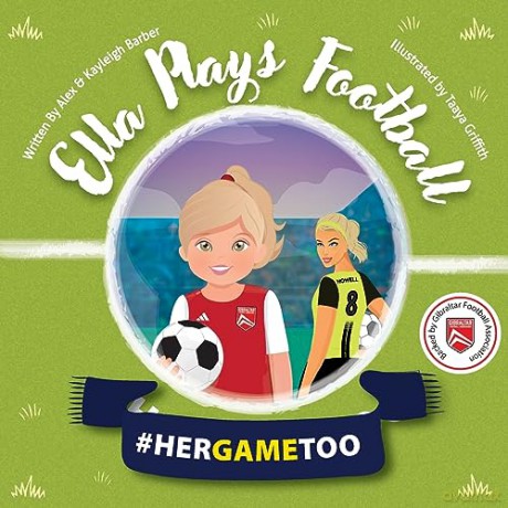 Ella Plays Football Her Game Too - Alex Barber [KSIĄŻKA]