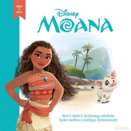 Disney Agor Y Drws Moana - Disney [KSIĄŻKA]