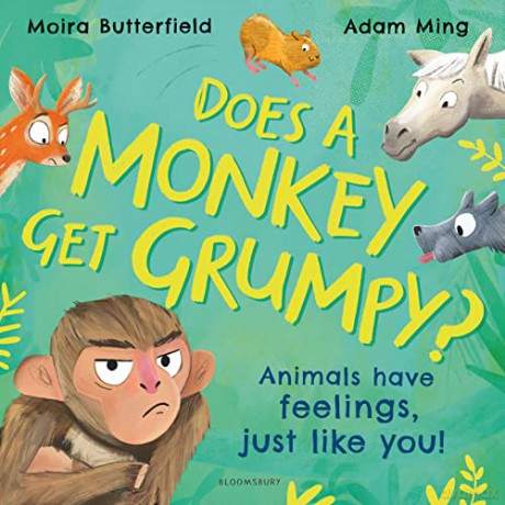 Does A Monkey Get Grumpy - Moira Butterfield [KSIĄŻKA]