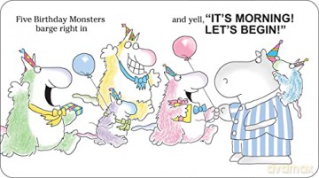 Birthday Monsters - Sandra Boynton [KSIĄŻKA]