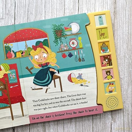 Goldilocks A Story Sound Book - Laura Garnerburt [KSIĄŻKA]