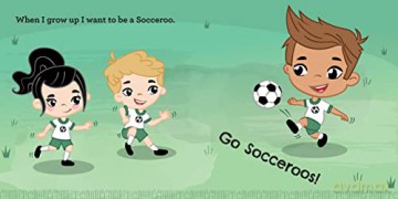 I Can Be A Socceroo - Kyla May [KSIĄŻKA]