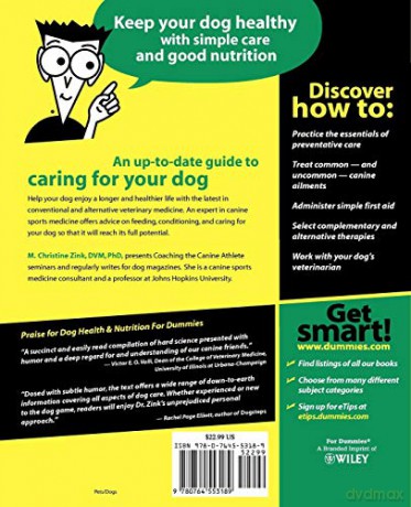 Dog Health 38 Amp Nutrition For Dumm - Zink [KSIĄŻKA]