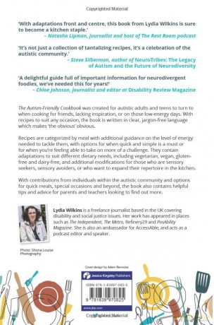 Autism-Friendly Cookbook - Lydia Wilkins [KSIĄŻKA]