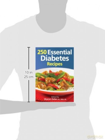 250 Essential Diabetes Recipes - Zeiler [KSIĄŻKA]