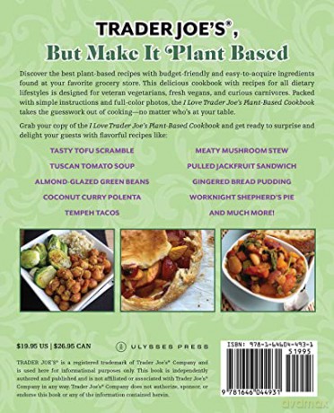I Love Trader Joes Plant Based Cookbook - Kris Cramer [KSIĄŻKA]