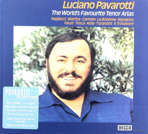 Luciano Pavarotti: The World's Favourites Tenor Arias (digipack) [CD]