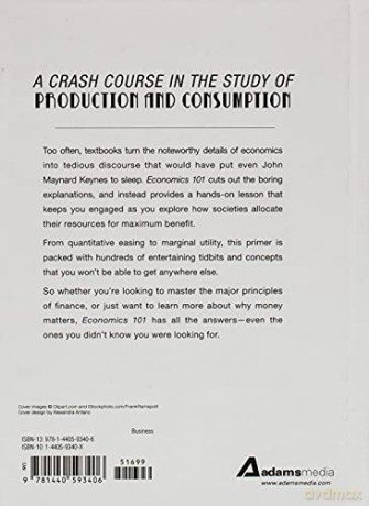 Economics 101 - David A Mayer [KSIĄŻKA]