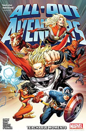 Allout Avengers V 1 Teachable Moments - Derek Landy [KSIĄŻKA]