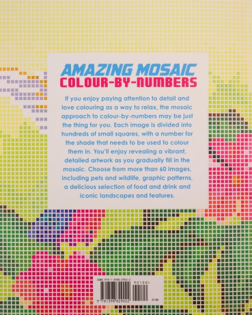 Amazing Mosaic Colour By Numbers - Georgie Fearns [KSIĄŻKA]