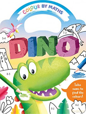 Colour By Maths Dino [KSIĄŻKA]