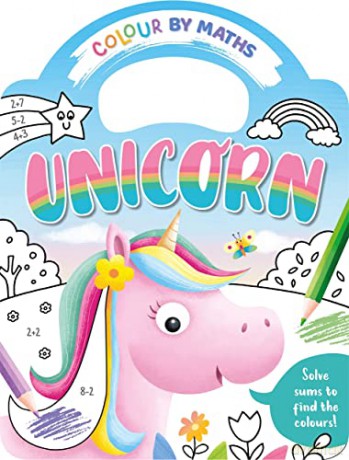 Colour By Maths Unicorn [KSIĄŻKA]