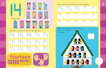Brain Quest Learn To Write Numbers [KSIĄŻKA]