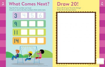 Brain Quest Learn To Write Numbers [KSIĄŻKA]