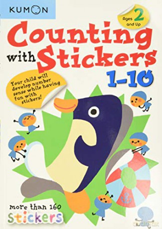 Counting With Stickers 110 - Kumon [KSIĄŻKA]
