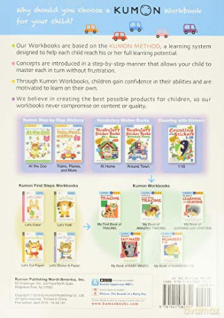 Counting With Stickers 110 - Kumon [KSIĄŻKA]