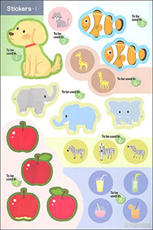 Counting With Stickers 110 - Kumon [KSIĄŻKA]