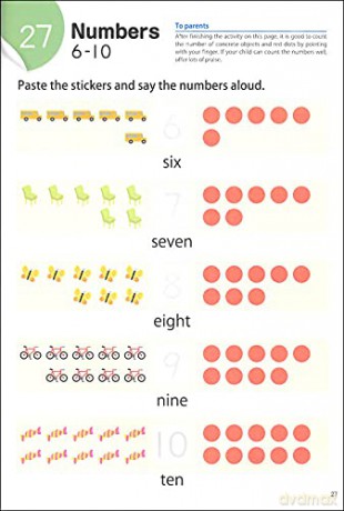 Counting With Stickers 110 - Kumon [KSIĄŻKA]