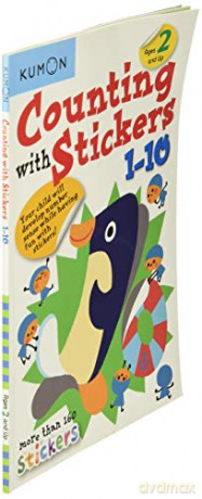 Counting With Stickers 110 - Kumon [KSIĄŻKA]