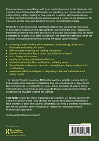 Essential Guide To Secondary Mathematics - Colin Foster [KSIĄŻKA]