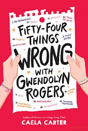 Fiftyfour Things Wrong With Gwendolyn Ro - Caela Carter [KSIĄŻKA]