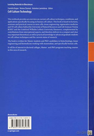 Cell Culture Technology - Kasper [KSIĄŻKA]