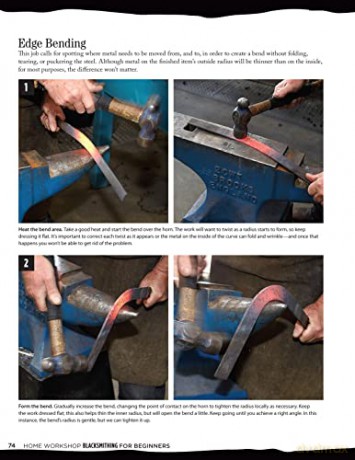 Home Workshop Blacksmithing/Beginners - Andrew Pearce [KSIĄŻKA]