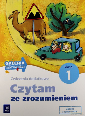 Galeria możliwości Czytam ze zrozumieniem kl.1 ćwiczenia dodatkowe Edukacja wczesnoszkolna - Piotr Zbróg [KSIĄŻKA]
