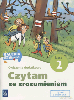 Galeria możliwości Czytam ze zrozumieniem kl.2 ćwiczenia dodatkowe Edukacja wczesnoszkolna - Piotr Zbróg [KSIĄŻKA]
